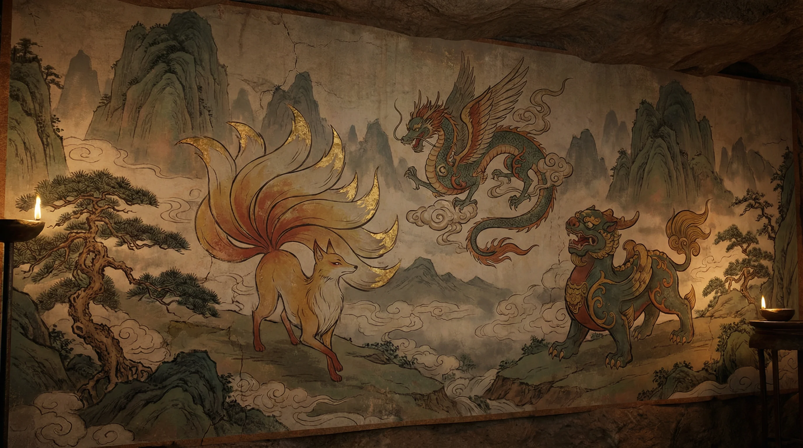 山海经 - 渤海保险公司电话 上古神兽动漫